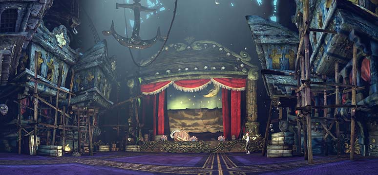 Alice Madness Returns Panorama the Dreary Lane Theater